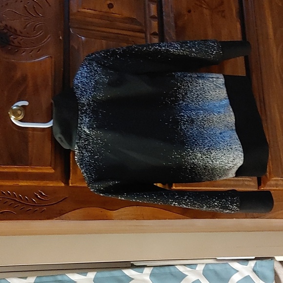 💚Boy's True Religion Black & Silver Jacket - Picture 4 of 8